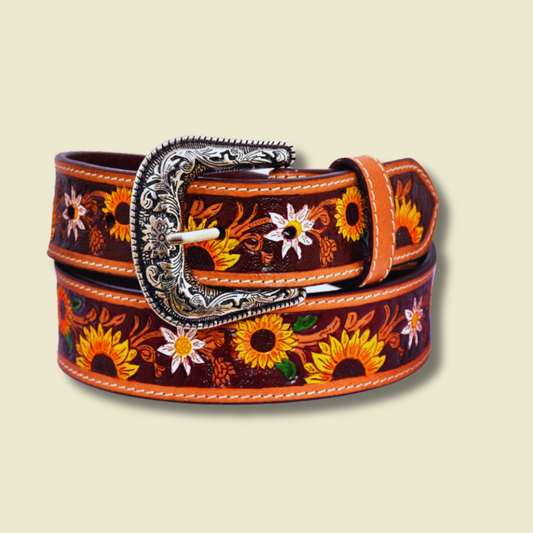 SunFlower Handcrafted Belt for Women